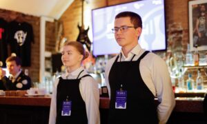 Участники студенческого отряда