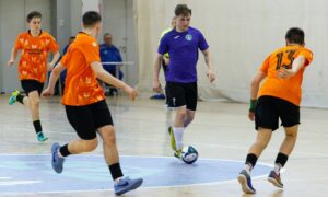 Футболист НовХИТ в атаке