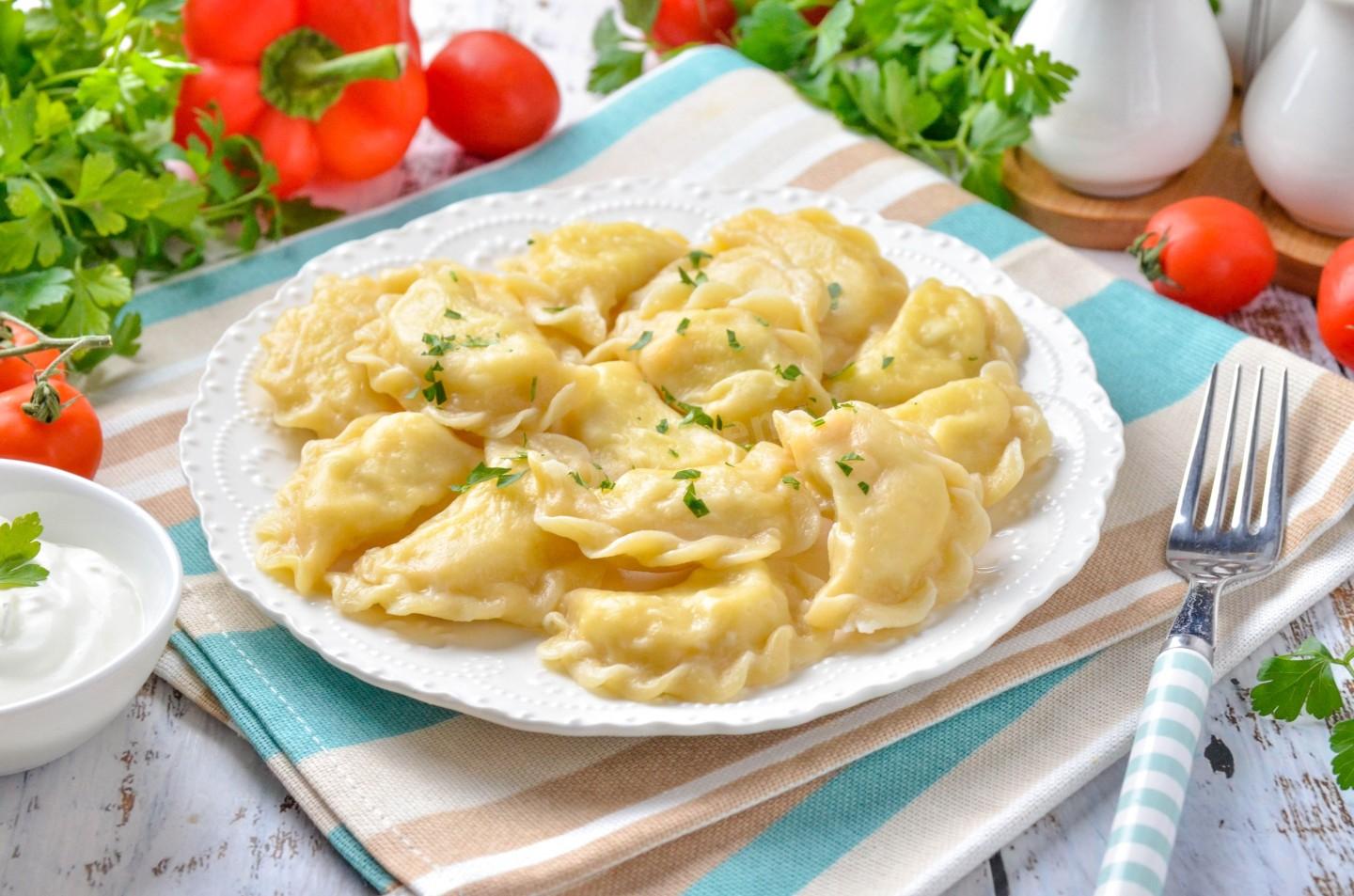 вареники с картошкой
