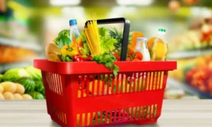 корзина с продуктами