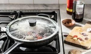 Стеклянная крышка посуды