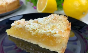 пирог с лимоном
