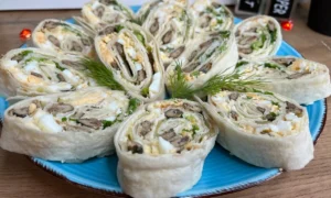 лаваш со шпротами
