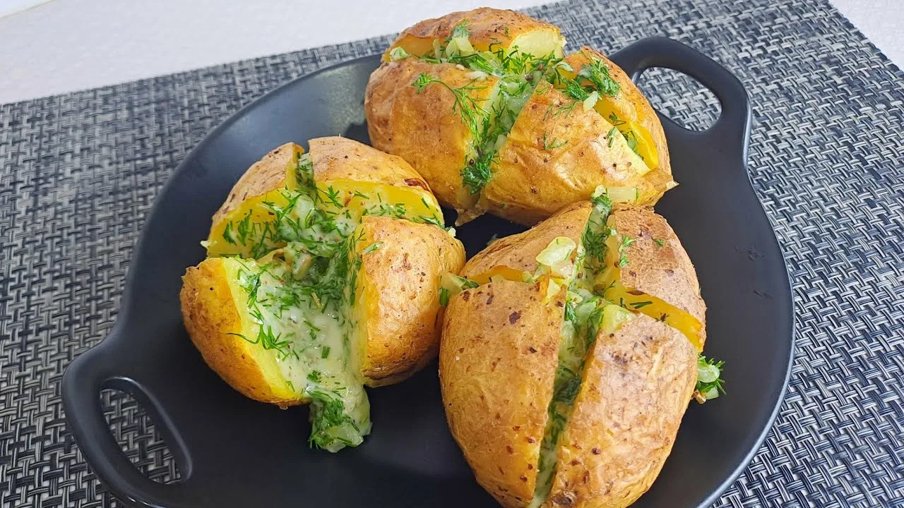 фаршированная картошка