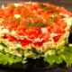 салат из сёмги и пекинской капусты