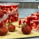 десерт из клубники и сгущёнки