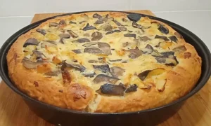 пирог с грибами