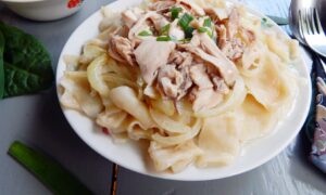 Бешбармак из курицы