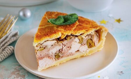 пирог с индейкой