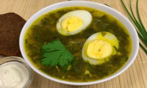 щавельный суп