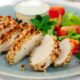 Запечённая курица с хрустящими орехами