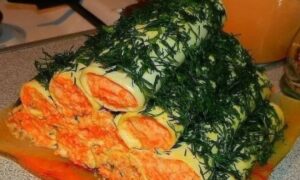 закуска из корейской моркови и сыра