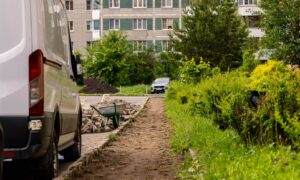Благоустройство двора