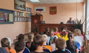 Экскурсия в отделе полиции
