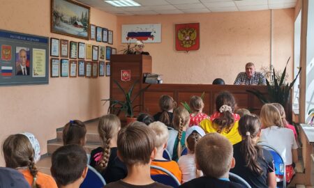 Экскурсия в отделе полиции