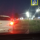 Очередь на АЗС в Великом Новгороде.
