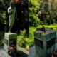 Бронзовый памятник Пушкину в немецком городе Хемер, похищенный неизвестными