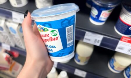 Сметанка из магазина