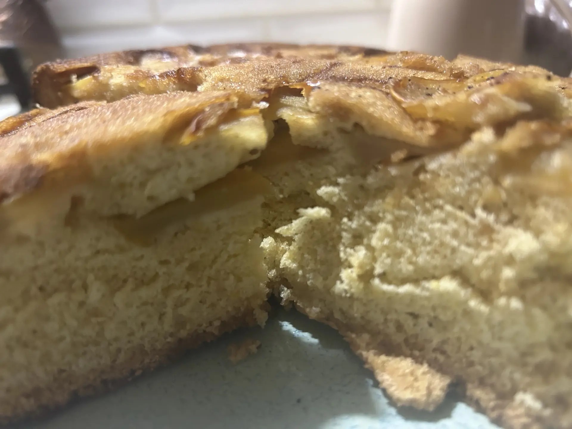 Шарлотка с яблоками