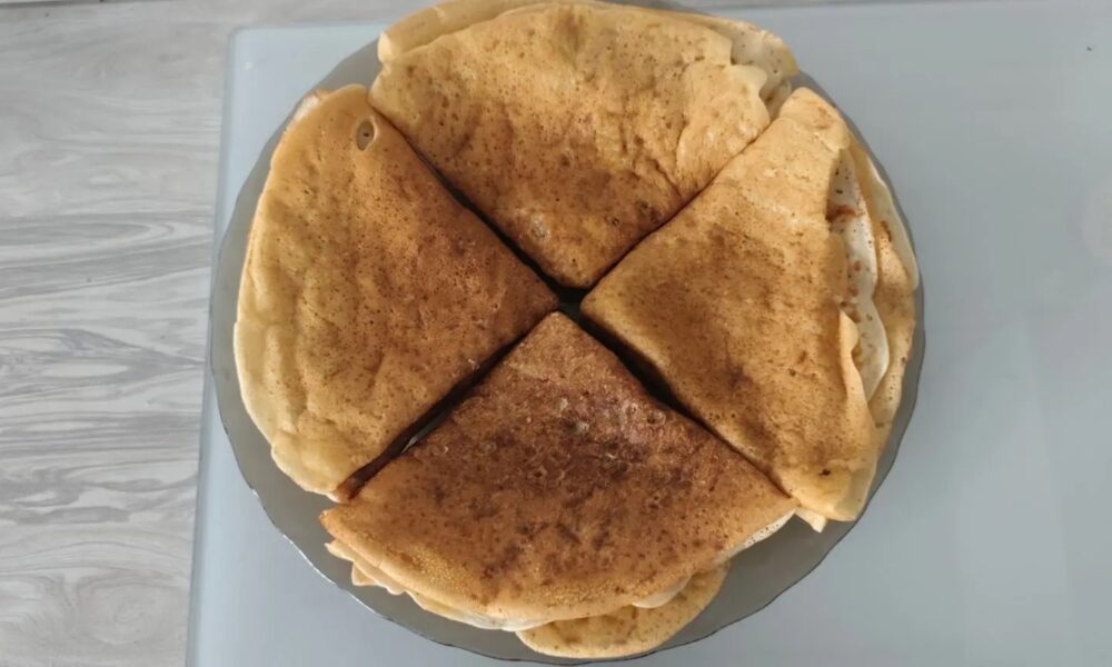 Сырные блины.