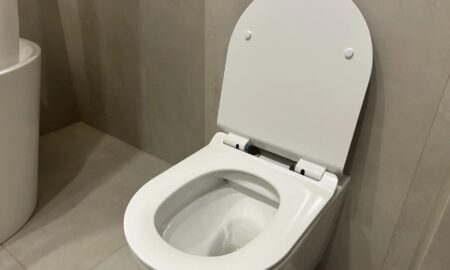 Чистка унитаза.