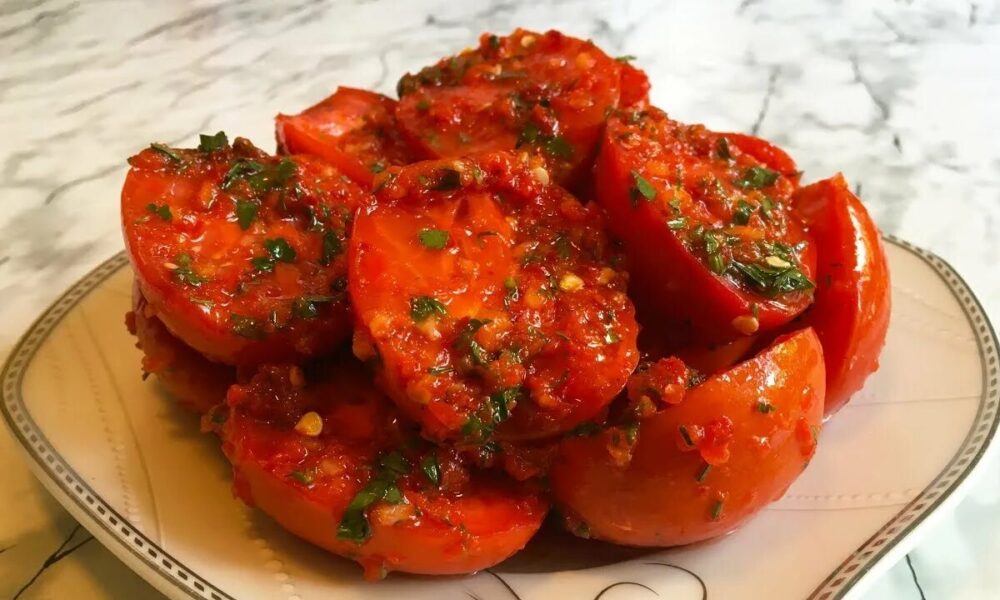Помидоры по-корейски.