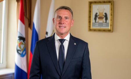 Мэр Великого Новгорода Александр Розбаум