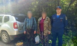 пенсионеры потерялись в лесу