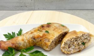 Окорочка с грибами