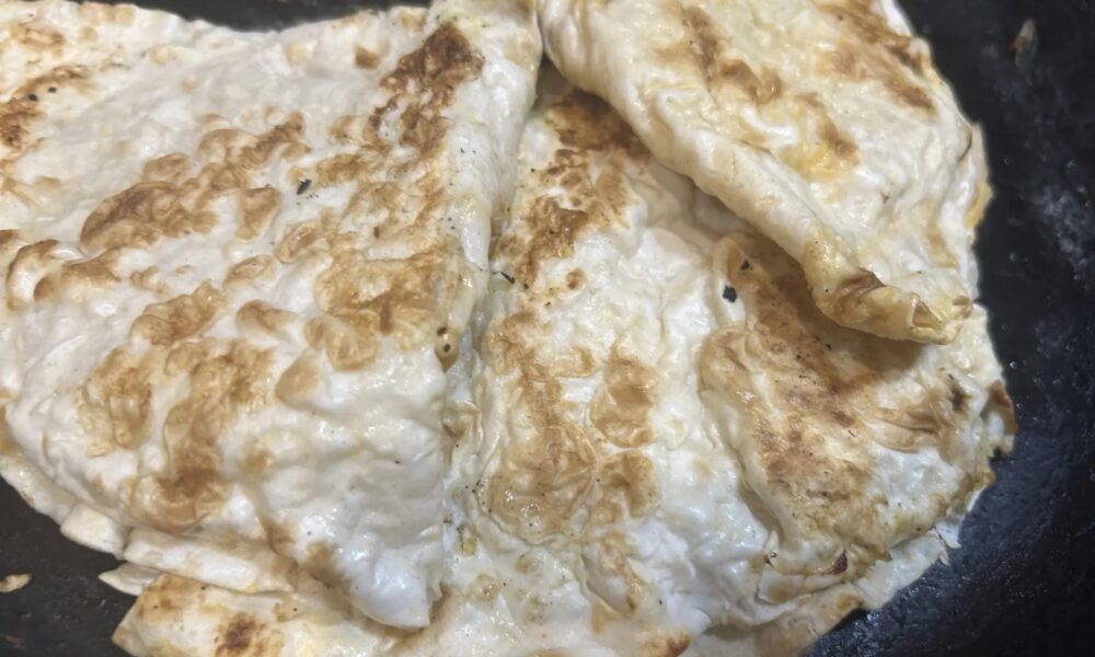 Кутабы из лаваша.