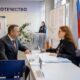 Министр Никитин голосует в Великом Новгороде.