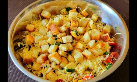 Салат "Соблазн" с сухариками