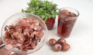 Луковая шелуха как удобрение.