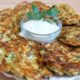 Кабачковые оладьи.