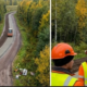 Ремонт дороги в Пестовском районе