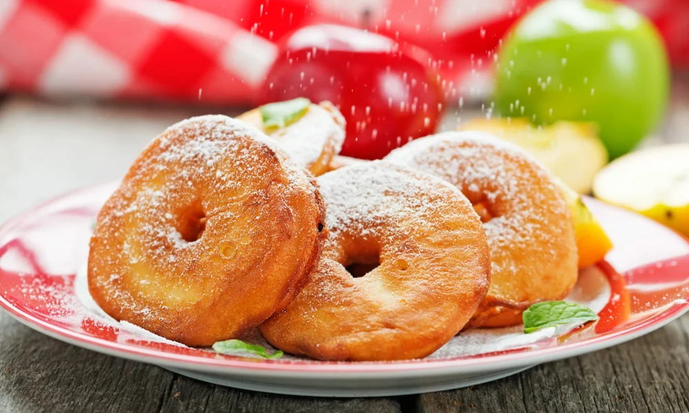 яблоки в кляре