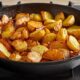Хрустящий жареный картофель