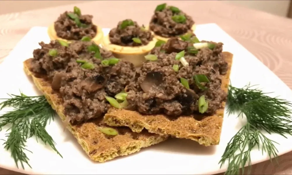 Икра из шампиньонов