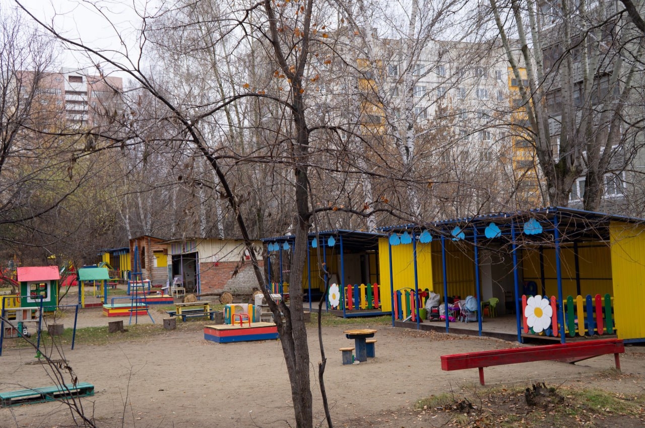 Площадка в детском саду
