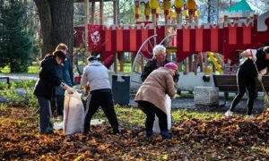 сквер в Старой Руссе