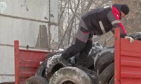 вывоз покрышек
