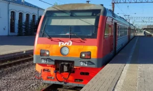 Электричка в Новгородской области