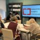 Модельная библиотека в Марёве открылась после масштабного обновления. Теги: современная библиотека, стеллажи с книгами, IT-зона