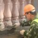 Дом на Никольской в Великом Новгороде спасают сразу четыре подрядчика. Теги: Ремонт фасада, Строительные леса, Старинный дом