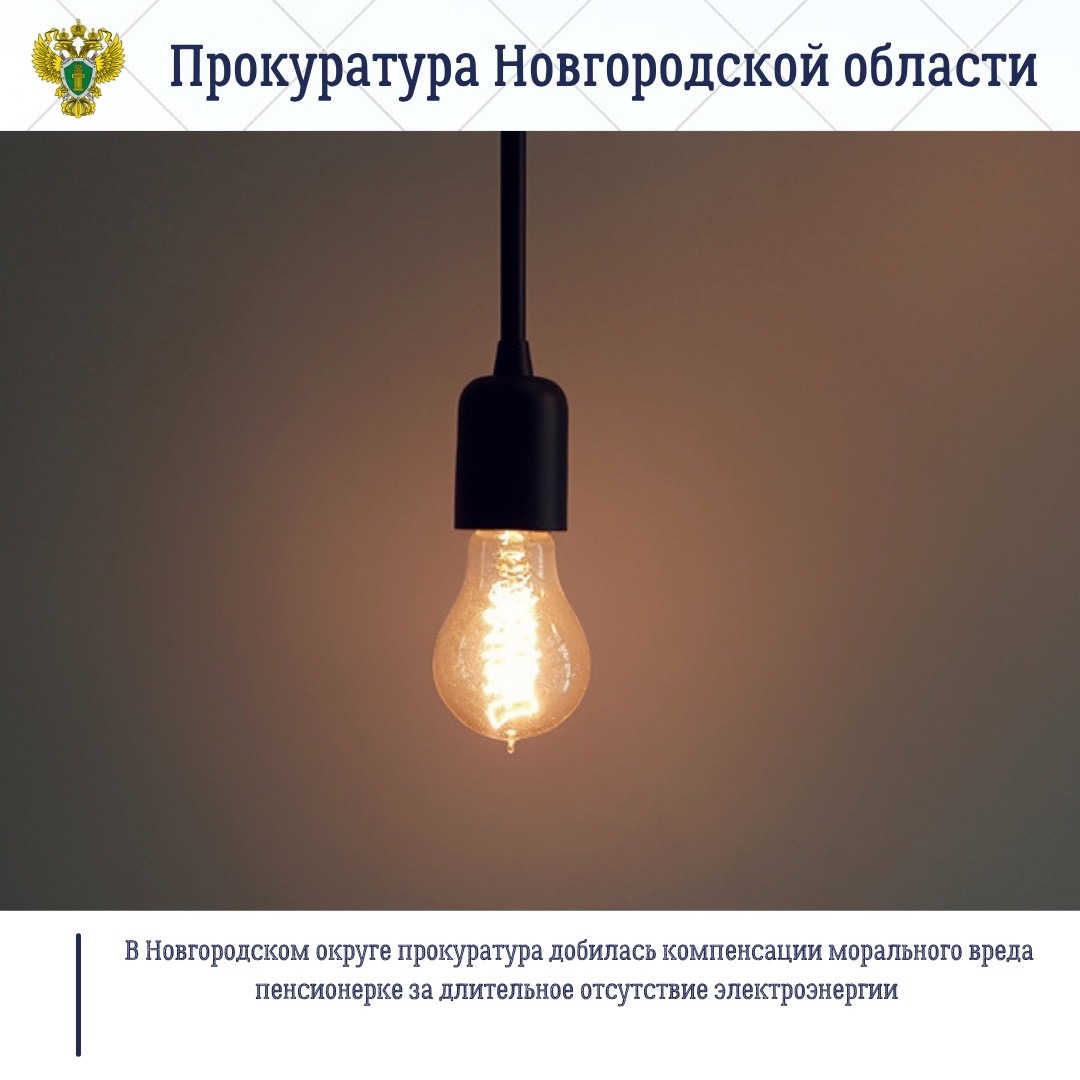 Жительница деревни Новоселицы отсудила компенсацию за отключения света. Теги: Линии электропередач, Зал суда