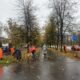 Улицы Великого Новгорода очищают от опасной осенней листвы. Теги: Уборка листьев, Уборочная техника, Осенний город