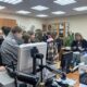 Полиция Великого Новгорода раскрыла студентам секреты криминалистики. Теги: криминалистическая лаборатория, снятие отпечатков пальцев
