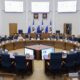 Новгородские власти согласовали финансовый план на ближайшую трехлетку. Теги: заседание правительства, финансовые документы, зал совещаний