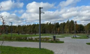 В парке "Березовая роща" завершены работы